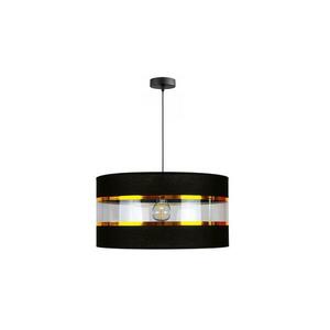 Csillár zsinóron LIND 1xE27/60W/230V fekete 0176 kép