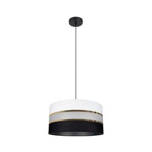 Csillár zsinóron CORAL 1xE27/60W/230V fekete kép