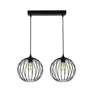 Csillár zsinóron MATT 2xE27/60W/230V 0408 kép