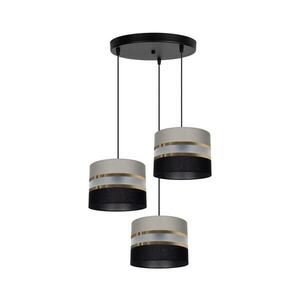 Csillár zsinóron CORAL 3xE27/60W/230V szürkés kép