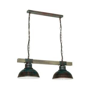 Csillár HAKON 2xE27/60W/230V patina 9057 kép