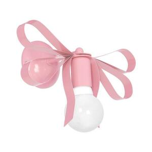 Gyerek fali lámpa NELA 1xE27/60W/230V világos rózsaszín MLP1038 kép