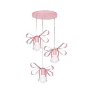Gyerek csillár NELA 3xE27/60W/230V világos rózsaszín MLP1040 kép