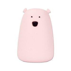 LED RGB gyerek érintős lámpa BEAR LED/0, 8W/5V rózsaszín + USB 312976 kép