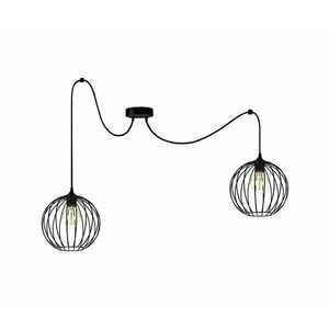 Csillár zsinóron MATT 2xE27/60W/230V pók 0406 kép