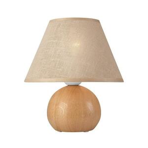 Asztali lámpa JUTA 1xE27 / 60W / 230V tölgy / bézs LN kép