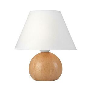 Asztali lámpa JUTA 1xE27 / 60W / 230V tölgy / fehér LN kép
