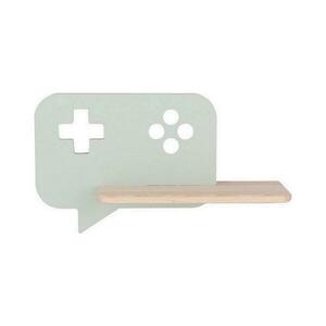 LED gyerekszoba fali lámpa polccal CONSOLE LED/5W/230V zöld 21 kép