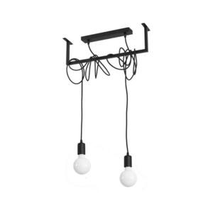 Csillár zsinóron SALAMANCA 2xE27/60W/230V SL.0894 kép