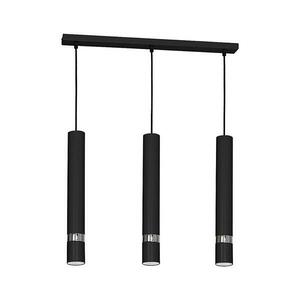 Kábeles függőlámpa JOKER 3xGU10/25W/230V fekete/fényes króm 1414 kép