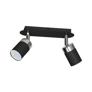 Spotlámpa JOKER 2xGU10/25W/230V fekete/fényes króm MLP911 kép