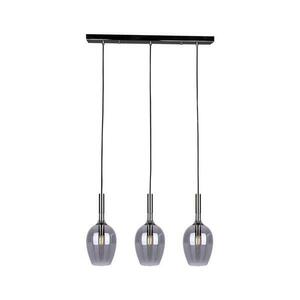 Csillár zsinóron TANGO 3xE14/40W/230V fekete ML6166 kép