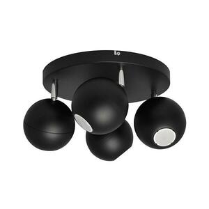 LED Spotlámpa MIDWAY 4xGU10/6, 5W/230V fekete R kép