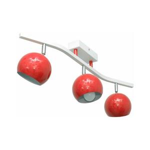 Spotlámpa MORRIS 3xE27/15W/230V piros W kép