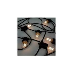 Kültéri dekoratív fénylánc MIMOSA 20xE27/1, 3W/230V IP44 10m KTMA10M20G kép