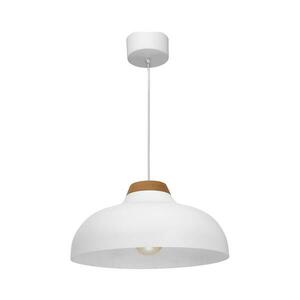 Csillár zsinóron BURGOS 1xE27/60W/230V fehér 1990 kép