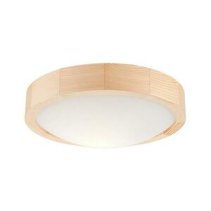 Mennyezeti lámpa NATURAL SLIM 1xE27/60W/230V ø 27 cm fenyő LD kép