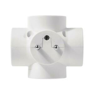 Elosztó 4x10A/250V kerek P0040 kép