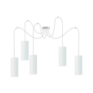 Csillár zsinóron ZIK 5xE27/40W/230V pók fehér 0958 kép