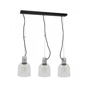 Csillár zsinóron BANCO 3xE27/60W/230V átlátszó 1750 kép