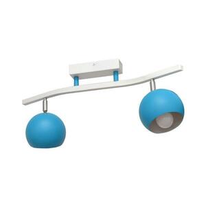 Spotlámpa MORRIS 2xE27/15W/230V kék W kép