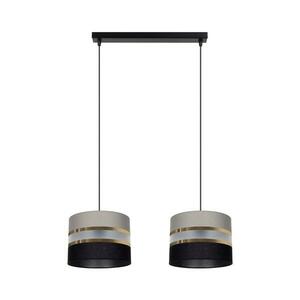 Csillár zsinóron CORAL 2xE27/60W/230V szürke kép