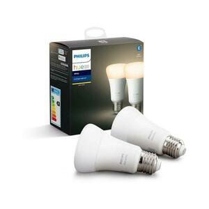 KÉSZLET 2x LED Dimmelhető izzó Philips Hue WHITE E27/9W/230V 2700K 871869678527000 kép