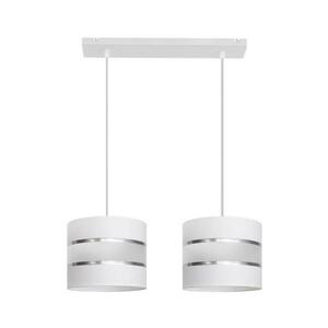 Csillár zsinóron HELEN 2xE27/15W/230V fehér W kép