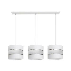 Csillár zsinóron HELEN 3xE27/15W/230V fehér W kép