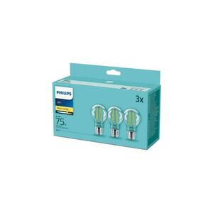 KÉSZLET 3xLED Izzó Philips E27/8, 5W/230V 2700K 8718699696955 kép