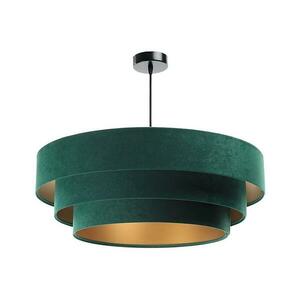 TRINITI lógcsillár 1xE27/60W/230V zöld/arany 050 kép