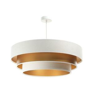 TRINITI függeszték 1xE27/60W/230V fehér/arany 050 kép