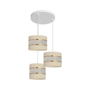 Csillár zsinóron HELEN 3xE27/15W/230V krém W kép