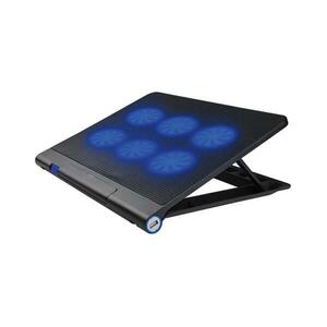 Hútőpad laptophoz 6x látor 2xUSB fekete PLCP6FB kép