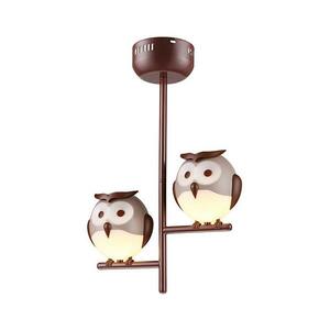 Gyerek mennyezeti lámpa 2xG9/6W/230V bagoly ML244 kép