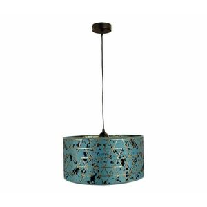 Csillár zsinóron REZO 1xE27/60W/230V türkiz 0021 kép