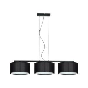 Csillár zsinóron ASTRA 3xE27/60W/230V fekete 0532 kép