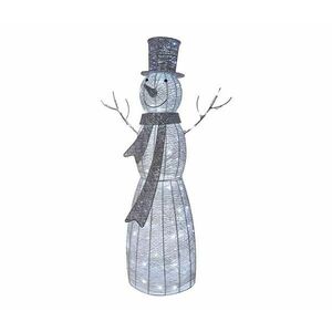 LED Karácsonyi dekoráció 120xLED/2, 8W/230V 124 cm hóember DCFC01 kép