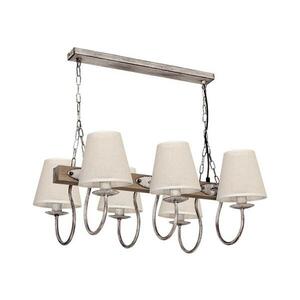 A CARIN csillár láncon 6xE14/60W/230V világos 8699 kép