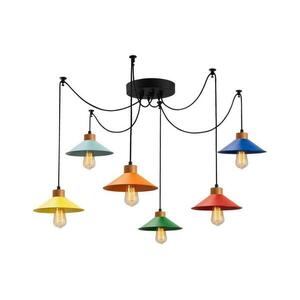 Csillár zsinóron MANAVGAT 6xE27/100W/230V pók 525NOR1269 kép