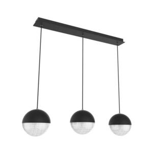 LED Csillár zsinóron FURNI 3xLED/5W/230V fekete A0031 kép