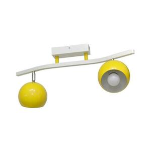 Spotlámpa MORRIS 2xE27/15W/230V sárga W kép