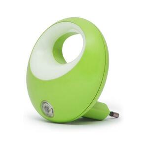LED Aljzatos orientációs lámpa érzékelővel LED/1W/230V zöld GL kép