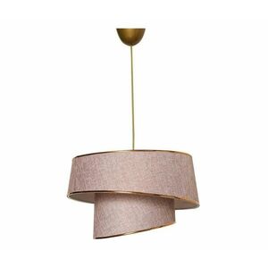 Csillár zsinóron BARETTE 1xE27/60W/230V rózsaszín 390FLH1628 kép