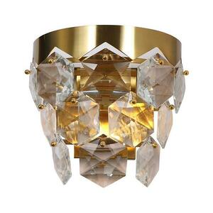 Kristály fali lámpa GRACE 2xE14/40W/230V arany ML6935 kép