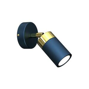 Fali spotlámpa JOKER 1xGU10/25W/230V kék/arany MLP7722 kép