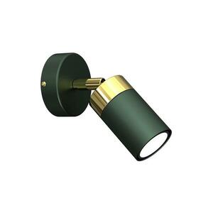 JOKER fali spotlámpa 1xGU10/25W/230V zöld/arany MLP7717 kép