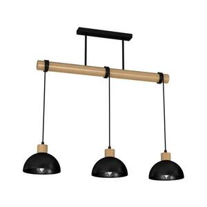 Csillár zsinóron ERIK 3xE27/60W/230V bézs/fekete MLP7226 kép