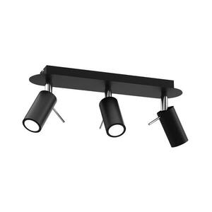 Spotlámpa PRESTON 3xGU10/40W/230V fekete MLP7620 kép