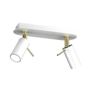 Spotlámpa PRESTON 2xGU10/40W/230V fehér/arany MLP7631 kép